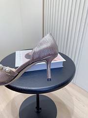 Jimmy Choo Aurelie 65/85 Macaron Glitter Pearl Pumps - 4