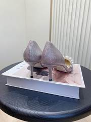 Jimmy Choo Aurelie 65/85 Macaron Glitter Pearl Pumps - 3