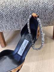 Jimmy Choo Stevie 85/65mm Leopard Print Pony Pumps - 5