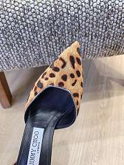 Jimmy Choo Stevie 85/65mm Leopard Print Pony Pumps - 2