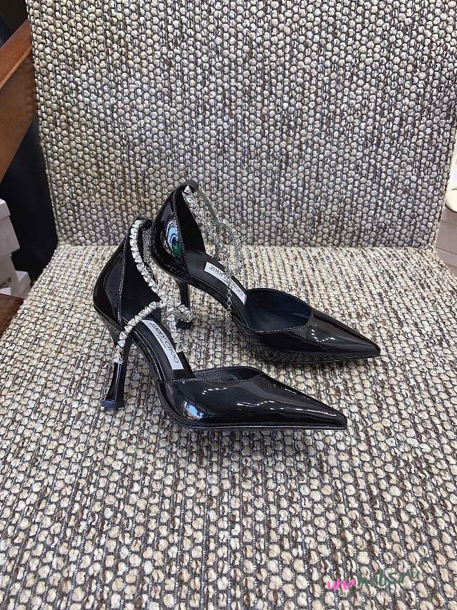 Jimmy Choo Stevie 85/65mm Black - 1