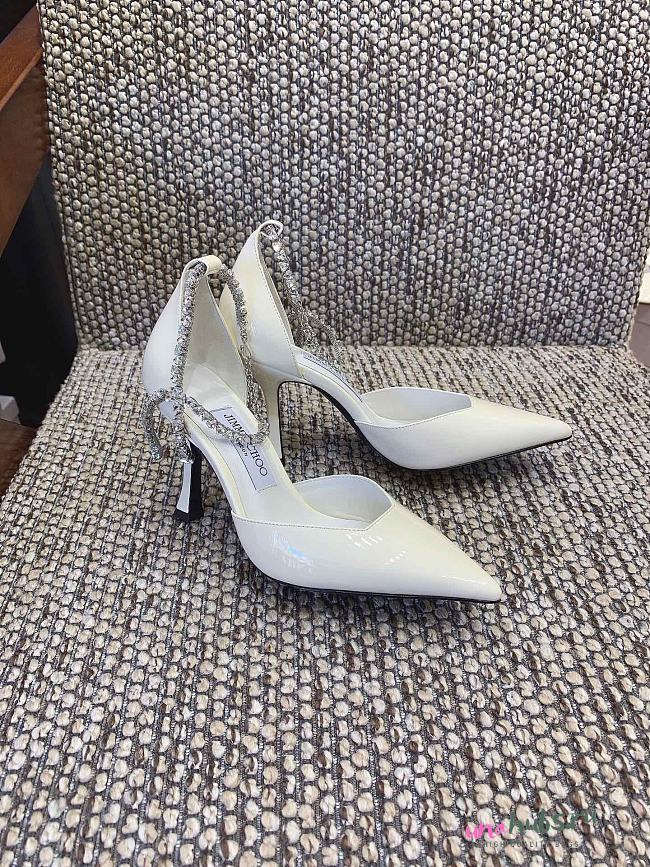 Jimmy Choo Stevie 100 White - 1