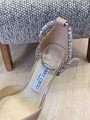 	 Jimmy Choo Stevie 100 Beige - 4