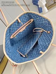 Louis Vuitton Neverfull MM Denim - 31x28x14cm - 3