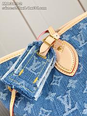 Louis Vuitton Neverfull MM Denim - 31x28x14cm - 2