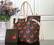 Louis Vuitton Neverfull MM Cherry - 28x14x31cm - 4
