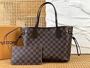 Louis Vuitton Neverfull PMDamier Ebene Brown - 29 x 21 x 12cm - 2