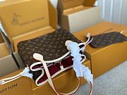 Louis Vuitton Neverfull PM Brown Monogram Red Inside - 29 x 21 x 12cm - 6