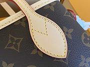 Louis Vuitton Neverfull PM Brown Monogram Red Inside - 29 x 21 x 12cm - 3
