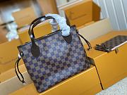 Louis Vuitton Neverfull PM Damier Ebene Brown Pink Inside - 29 x 21 x 12cm - 6