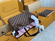 Louis Vuitton Neverfull PM Damier Ebene Brown Pink Inside - 29 x 21 x 12cm - 5