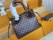 Louis Vuitton Neverfull PM Damier Ebene Brown Pink Inside - 29 x 21 x 12cm - 4