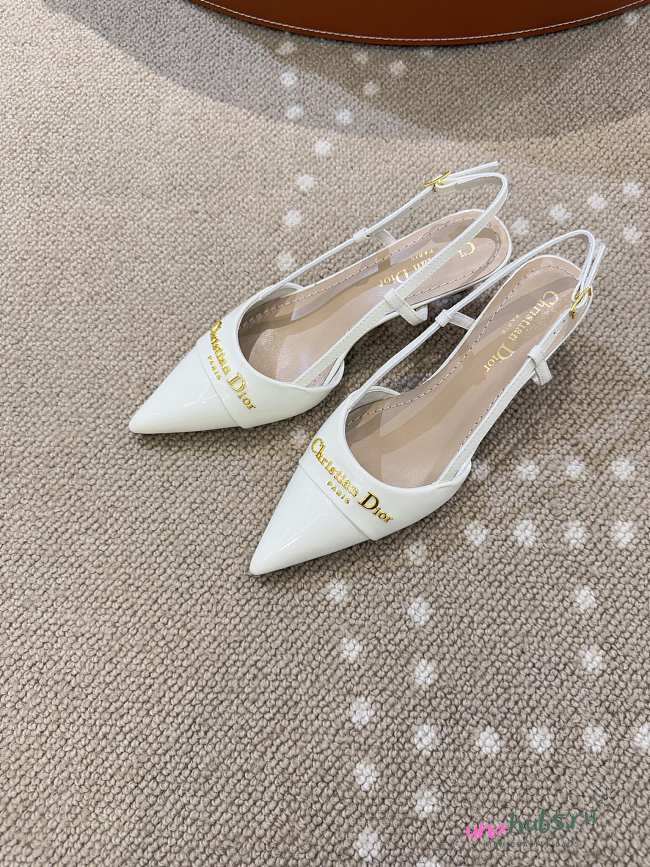 Dior Slingback White - 1