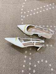 Dior Slingback White - 5