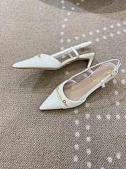Dior Slingback White - 2