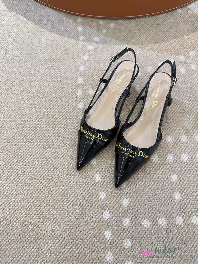 	 Dior Slingback Black - 1