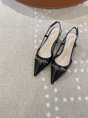 	 Dior Slingback Black