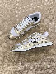 Chanel Gold Sneakers - 1