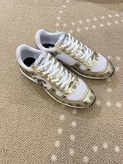 Chanel Gold Sneakers - 3