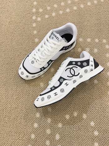 	 Chanel White&Black Sneakers
