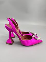 	 Amina Muaddi Begum Sling Pumps In Pink Color 9.5cm - 3