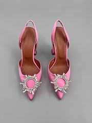 	 Amina Muaddi Begum Sling Pumps In Light Pink Color 9.5cm - 1