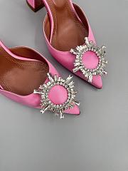 	 Amina Muaddi Begum Sling Pumps In Light Pink Color 9.5cm - 2
