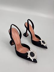 	 Amina Muaddi Begum Sling Pumps In Black Color 9.5cm - 6