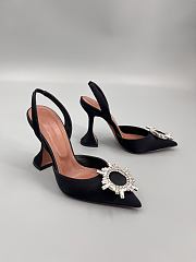 	 Amina Muaddi Begum Sling Pumps In Black Color 9.5cm - 4