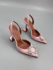 	 Amina Muaddi Begum Sling Pumps In Light Pink 02 Color 9.5cm - 2