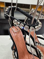 	 Amina Muaddi 100mm Gilda crystal-embellished Sandals In Black - 6