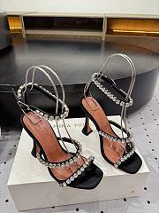 	 Amina Muaddi 100mm Gilda crystal-embellished Sandals In Black - 3