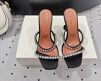 	 Amina Muaddi 100mm Gilda crystal-embellished Sandals In Black 02