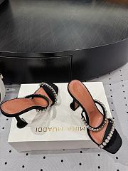 	 Amina Muaddi 100mm Gilda crystal-embellished Sandals In Black 02 - 2