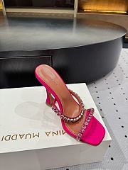 	 Amina Muaddi 100mm Gilda crystal-embellished Sandals In Pink 03 - 6