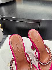 	 Amina Muaddi 100mm Gilda crystal-embellished Sandals In Pink 03 - 3