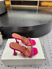 	 Amina Muaddi 100mm Gilda crystal-embellished Sandals In Pink 03 - 2
