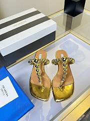 Aquazzura Flip Flop Gold - 1
