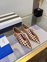 	 Aquazzura Flat Shoes In Rose Gold - 1