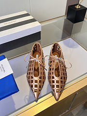 	 Aquazzura Flat Shoes In Rose Gold - 2