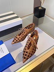 	 Aquazzura Flat Shoes In Brown - 4