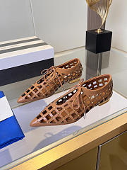 	 Aquazzura Flat Shoes In Brown - 3