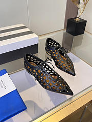 	 Aquazzura Flat Shoes In Black - 4