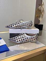	 Aquazzura Flat Shoes In Silver - 3