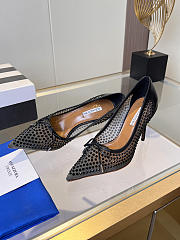 	 Aquazzura Black Crystal Pump 10cm - 5