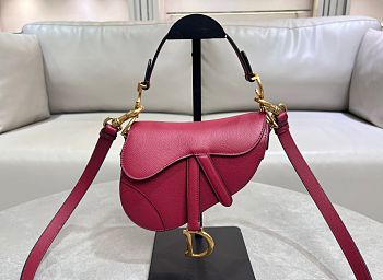 	 Dior Saddle Mini Bag - 17×5×15cm