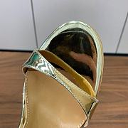 AQUAZZURA Yes Baby 95 Sandal Gold - 5