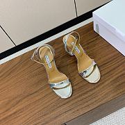 	 AQUAZZURA Yes Baby 95 Sandal Silver - 3