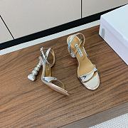 	 AQUAZZURA Yes Baby 95 Sandal Silver - 2