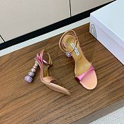 	 AQUAZZURA Yes Baby 95 Sandal Pink - 6